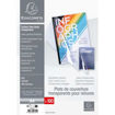 Picture of EXACOMPTA TRANSPARENT PVC BINDING COVERS 100 PACK
